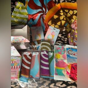 Sweet Themed Birthday Party Decorations